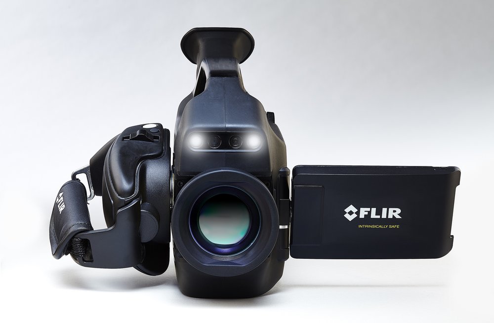 FLIR lance la caméra thermique de détection de gaz à sécurité intrinsèque FLIR GFx320 pour l'industrie pétrolière et gazière.
